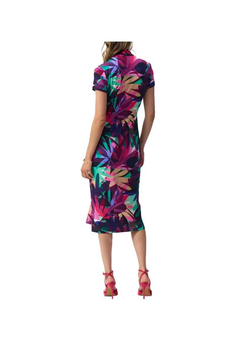 Abito Joseph Ribkoff donna 251042 Fantasia multicolore manica corta scollo a v JOSEPH RIBKOFF | Abiti | 2510423759